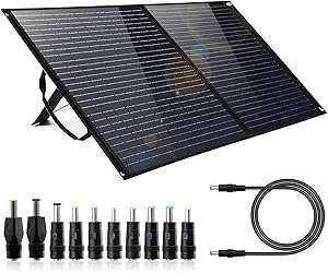 2023新登場 OTOUCH ソーラーパネル 100W 20V 折りたたみ式